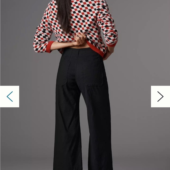 Anthropologie Maeve black Colette pant size 25 - Picture 3 of 6